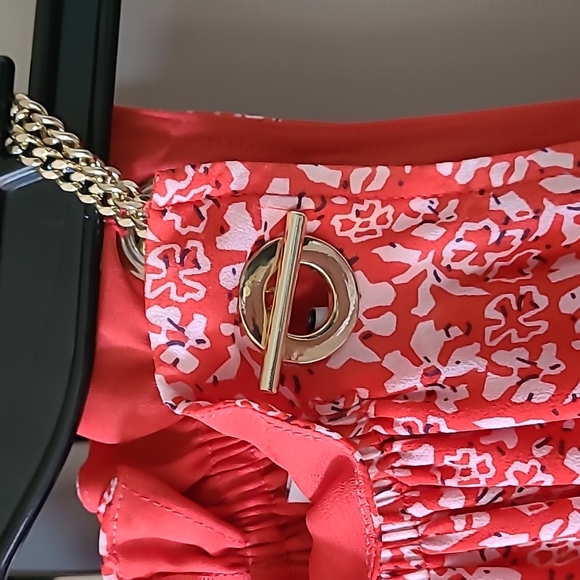 Derek Lam Crosby 10 tangerine orange mini dress. Size 8 - Picture 12 of 14